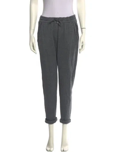 Pre-owned Brunello Cucinelli Skinny Leg Pants In Gray