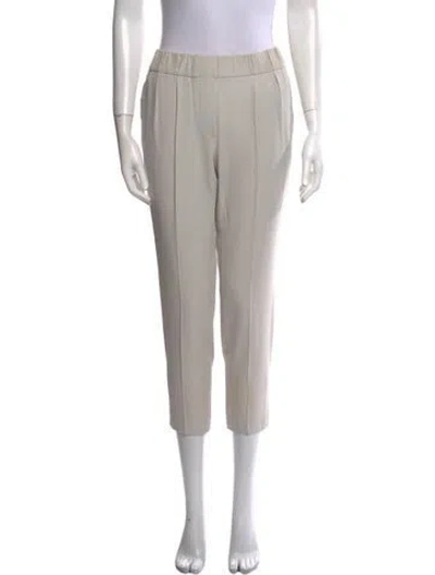 Pre-owned Brunello Cucinelli Skinny Leg Pants In Gray