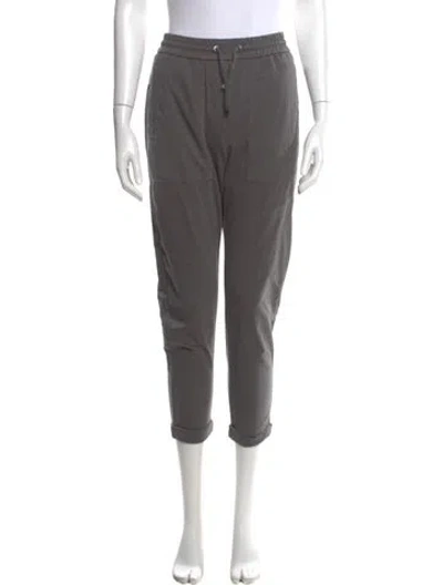 Pre-owned Brunello Cucinelli Skinny Leg Pants In Gray