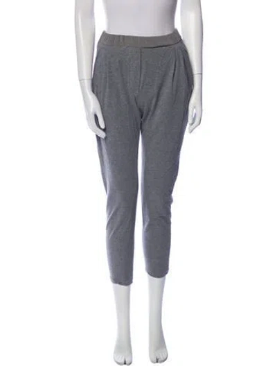 Pre-owned Brunello Cucinelli Skinny Leg Pants In Gray