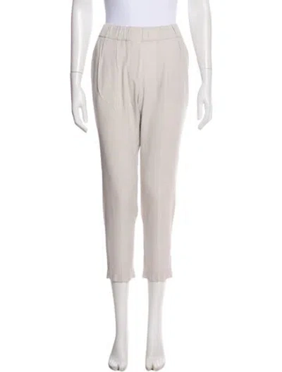 Pre-owned Brunello Cucinelli Skinny Leg Pants In Gray
