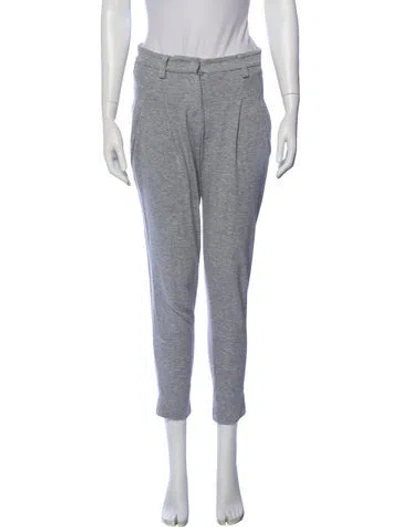 Pre-owned Brunello Cucinelli Skinny Leg Pants In Gray