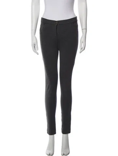 Pre-owned Brunello Cucinelli Skinny Leg Pants In Gray