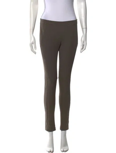 Pre-owned Brunello Cucinelli Skinny Leg Pants In Green