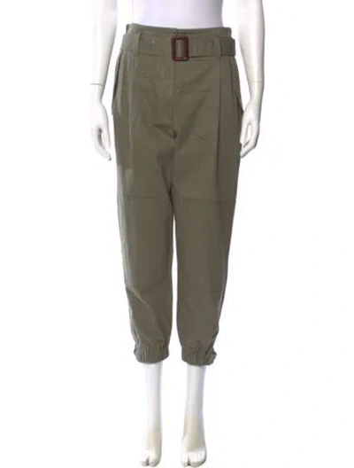 Pre-owned Brunello Cucinelli Skinny Leg Pants In Green