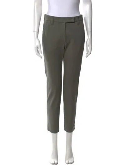 Pre-owned Brunello Cucinelli Skinny Leg Pants In Green