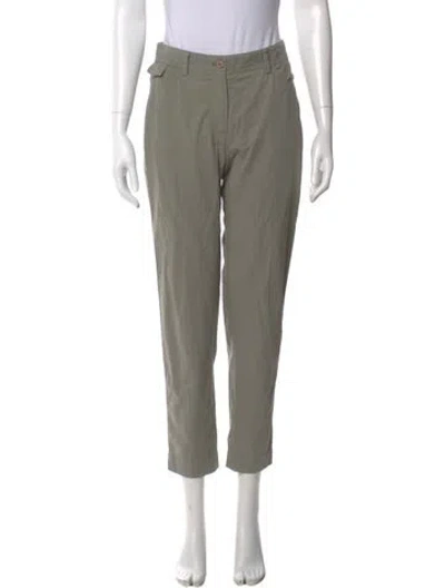 Pre-owned Brunello Cucinelli Skinny Leg Pants In Green