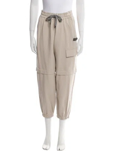 Pre-owned Brunello Cucinelli Skinny Leg Pants In Neutral