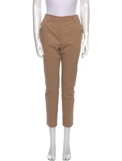 Pre-owned Brunello Cucinelli Skinny Leg Pants In Neutral