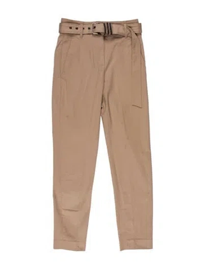 Pre-owned Brunello Cucinelli Skinny Leg Pants In Neutral