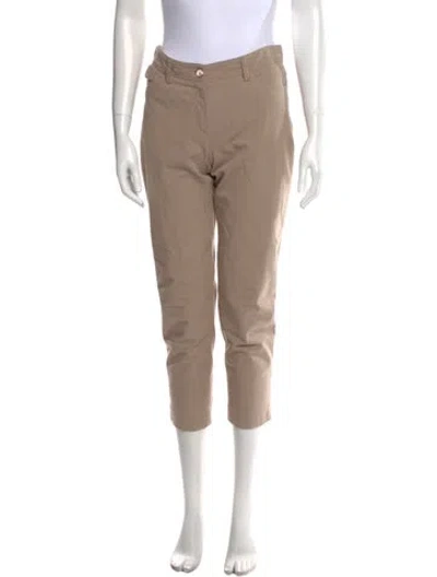 Pre-owned Brunello Cucinelli Skinny Leg Pants In Neutral