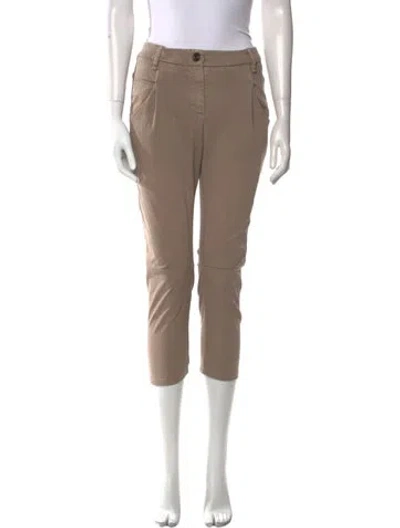 Pre-owned Brunello Cucinelli Skinny Leg Pants In Neutral