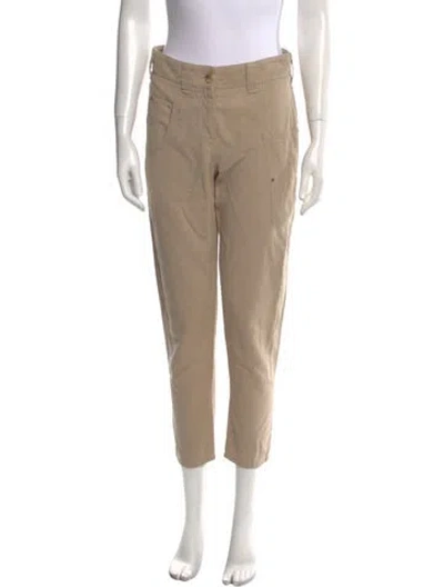 Pre-owned Brunello Cucinelli Skinny Leg Pants In Neutral