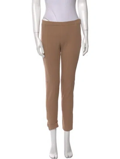 Pre-owned Brunello Cucinelli Skinny Leg Pants In Neutral