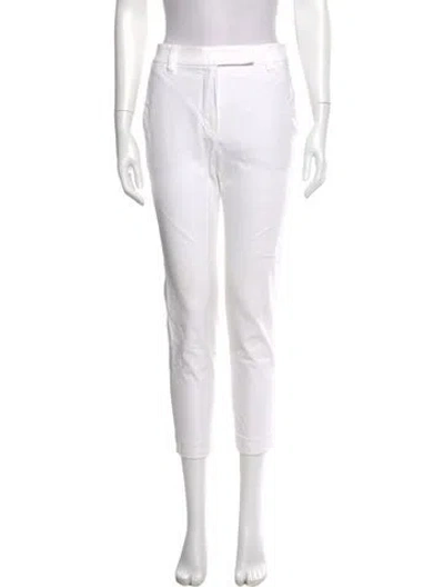 Pre-owned Brunello Cucinelli Skinny Leg Pants In Neutral