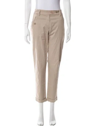 Pre-owned Brunello Cucinelli Skinny Leg Pants In Neutral