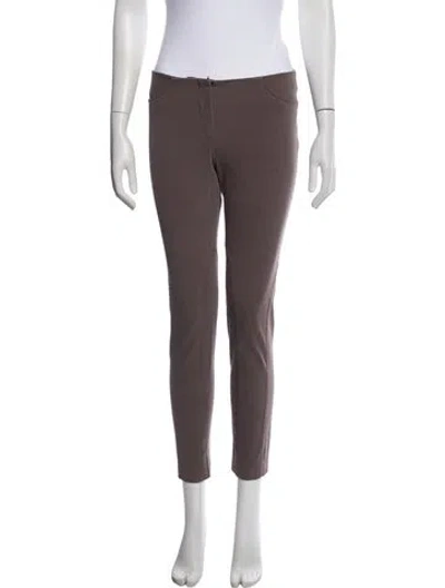 Pre-owned Brunello Cucinelli Skinny Leg Pants In Neutral