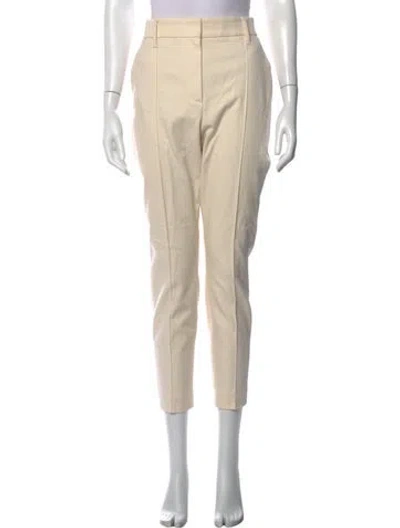 Pre-owned Brunello Cucinelli Skinny Leg Pants In Neutrals