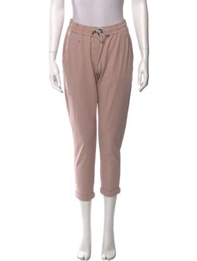 Pre-owned Brunello Cucinelli Skinny Leg Pants In Pink