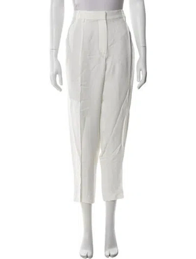 Pre-owned Brunello Cucinelli Skinny Leg Pants In White