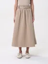 Brunello Cucinelli Skirt  Woman Color Beige
