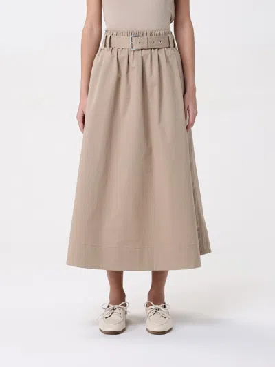 Brunello Cucinelli Skirt  Woman Color Beige