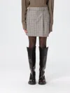 Brunello Cucinelli Skirt  Woman Color Beige In Neutral