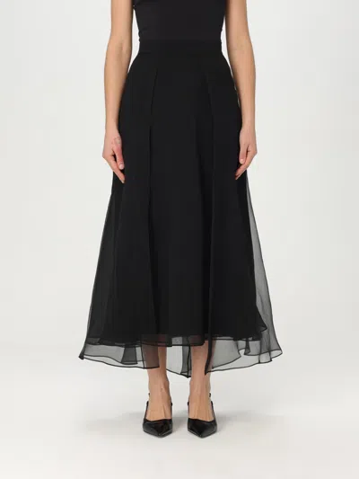 BRUNELLO CUCINELLI SKIRT BRUNELLO CUCINELLI WOMAN COLOR BLACK,G54113002