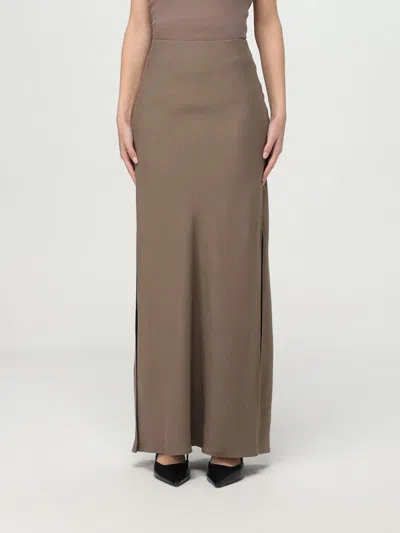 Brunello Cucinelli Skirt  Woman Color Brown