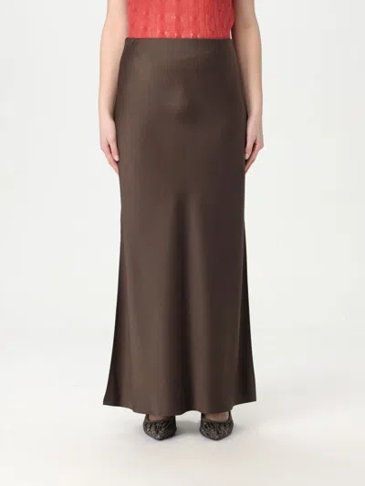 BRUNELLO CUCINELLI SKIRT BRUNELLO CUCINELLI WOMAN COLOR DARK,426113102