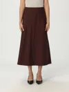 Brunello Cucinelli Skirt  Woman Color Violet