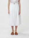 BRUNELLO CUCINELLI 半身裙 BRUNELLO CUCINELLI 女士 颜色 白色,F28133001