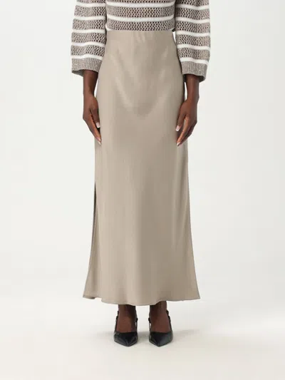 Brunello Cucinelli Skirt  Woman Color Grey