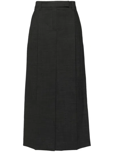Brunello Cucinelli Skirt In Grey