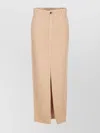 Brunello Cucinelli Skirt With Front Slit And Pockets