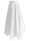 Brunello Cucinelli Bubble Hem Skirt