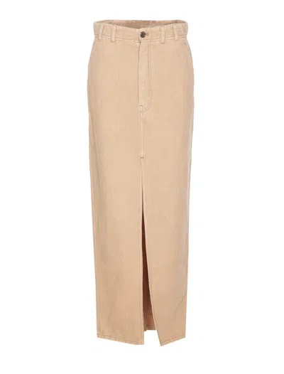Brunello Cucinelli Skirts In Neutral