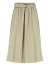 Shop Brunello Cucinelli Skirts In Beige
