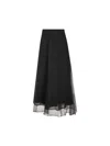 Brunello Cucinelli Skirts Blacks And Greys In Black