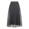 Brunello Cucinelli Skirts Blacks And Greys