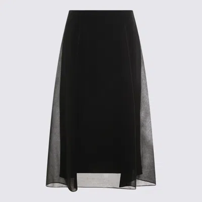 Brunello Cucinelli Skirts Blacks And Greys