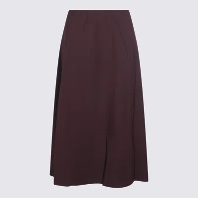 BRUNELLO CUCINELLI SKIRTS BLUE AND GREEN