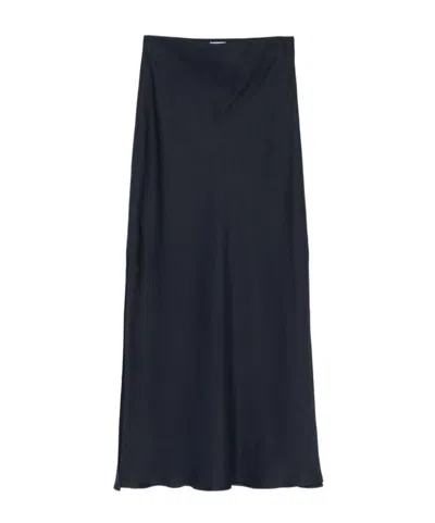Brunello Cucinelli Skirts Blue In Black