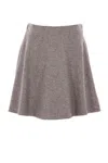 Brunello Cucinelli Skirts In Brown