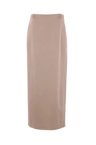 Brunello Cucinelli Skirts In Gray