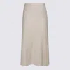 Brunello Cucinelli Skirts Light And Natural In White