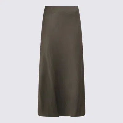 Brunello Cucinelli Skirts Rosmarino In Brown