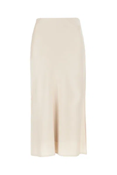 Brunello Cucinelli Pencil Skirt In Chalk