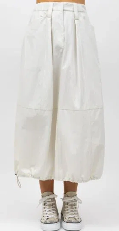 Brunello Cucinelli Skirts In White/beige