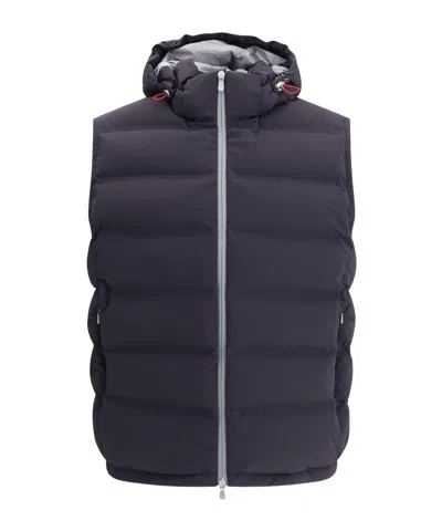 BRUNELLO CUCINELLI BRUNELLO CUCINELLI ZIP-UP HOODED GILET